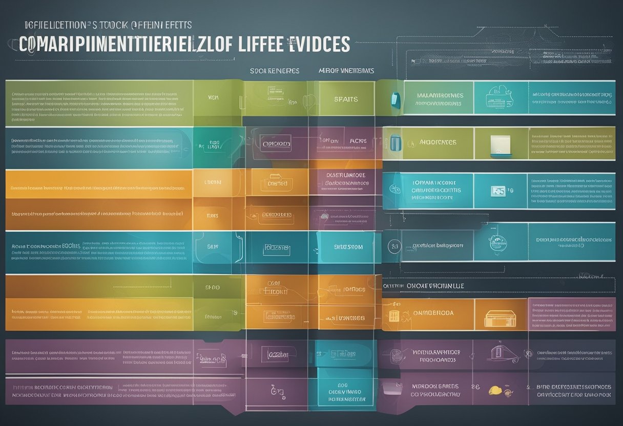 A diagram showing how compartmentalization affects different areas of life, supported by scientific evidence